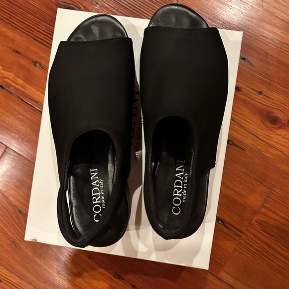 Cordova black wedge shoes - Picture 3 of 5